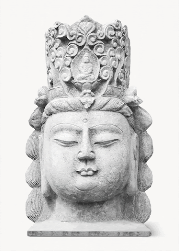 Buddha head statue, isolated sculpture | Free Photo - rawpixel