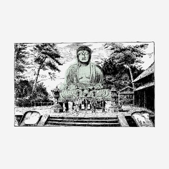 Buddha statue hand drawn illustration, | Free Photo - rawpixel