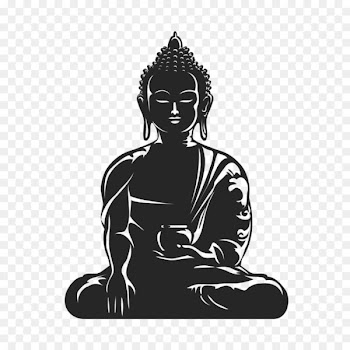 Buddhism Buddhist meditation Clip art - Cut the Buddha statue 