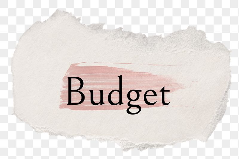 Budget png ripped paper word | Free PNG - rawpixel