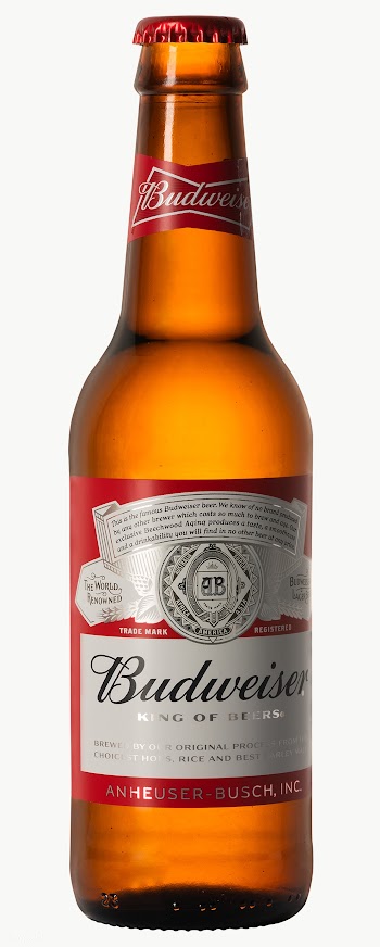 Budweiser king of beers in a glass bottle. JANUARY 29, 2020 - BANGKOK,.. | Free  transparent png - 2353251