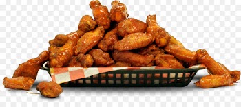 Buffalo wing Barbecue Hot chicken Clip art - A grilled chicken wings 