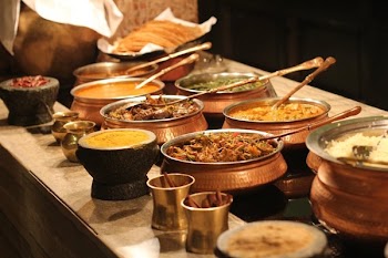 Buffet, Indian, Food, Spices, Lunch, Restaurant