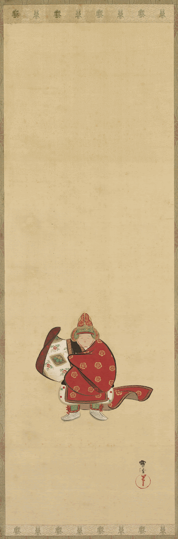 Bugaku Dancer (c. 1890-1942) painting | Free Photo - rawpixel