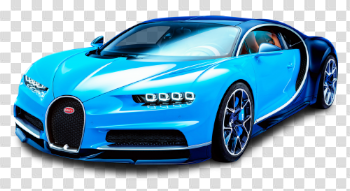 Bugatti Chiron Blue Car PNG Image - PngPix
