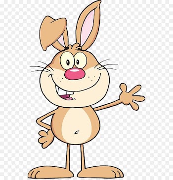 Bugs Bunny Cartoon Royalty-free Character - The rabbit waved goodbye 
