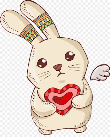 Bugs Bunny Easter Bunny Dorayaki Rabbit - Love Angel Bunny cartoon 