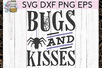 Bugs & Kisses SVG DXF PNG EPS Cutting Files