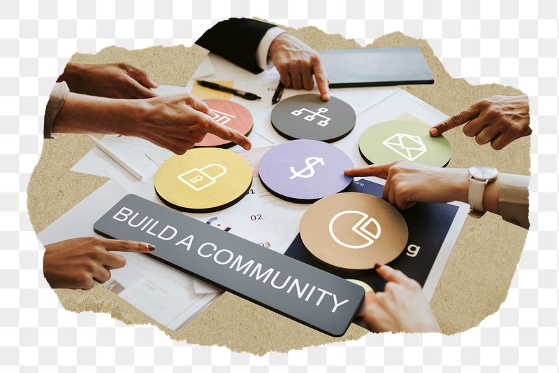 Build a community  png | Free PNG - rawpixel