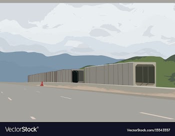 Build a new road scene vector image