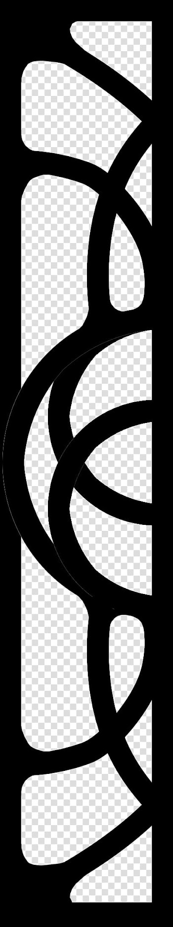 Build A Nouveau Frame, black transparent background PNG clipart