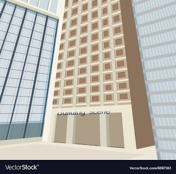 Build scene vector image