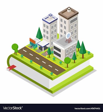 building 3d isometric design