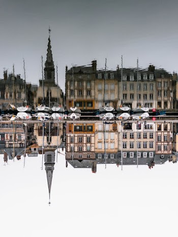 Building and White Boats