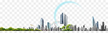 Building Architecture Electrical cable Computer file - City building background 