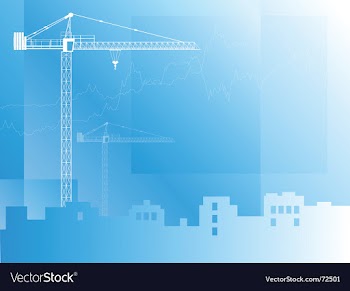 Building background vector image