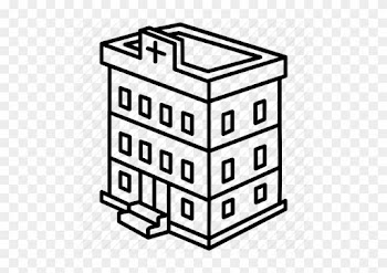 Building, Care, Emergency, General, Health, Hospital, - Coloring Bank Building