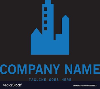 Building cityscape logo vector image