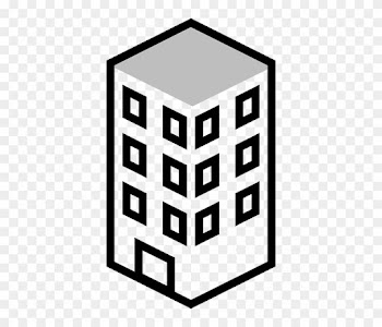 Building Clipart Black And White