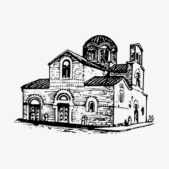 Building clipart, vintage Byzantine architecture | Free Vector - rawpixel