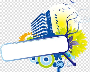 Building, colorful building frame transparent background PNG clipart