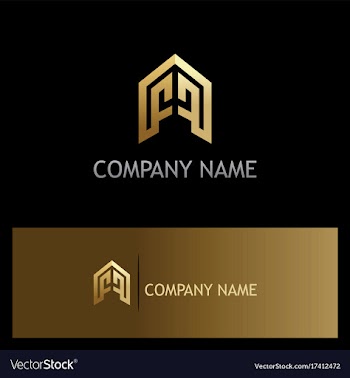  					Building company shape gold logo vector image														