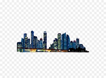 Building Download - Vector tall buildings buildings urban night sky 