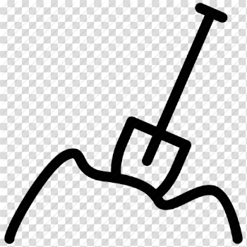 Building, garden, ground, shovel, work, working icon