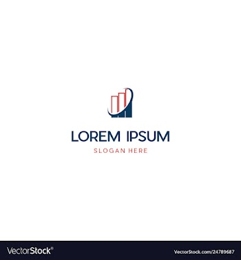 Building management creative business logo design vector image
