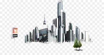 Building Materials Architectural engineering - city ​​building 