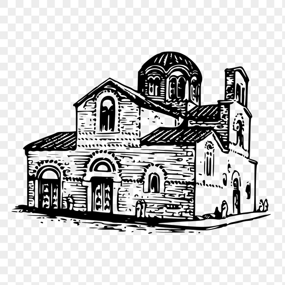 Building png sticker, Byzantine architecture | Free PNG - rawpixel