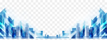 Building Poster Banner Wallpaper - Colorful city 