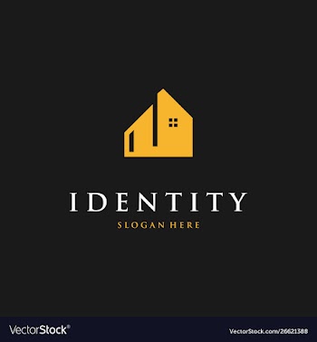 Building realty logo design vector image