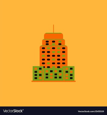 Building skyscraper high-rise buildings vector image