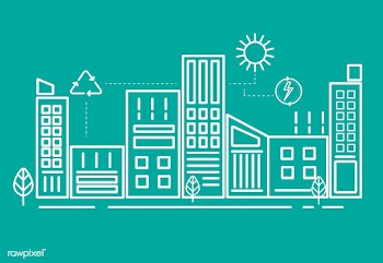 Building tree city | Free stock vector - 77341
