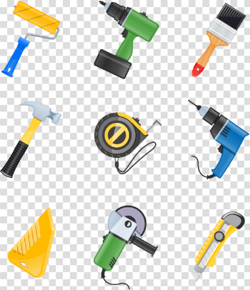 Building Vector Tool Material Construction Tools Icon