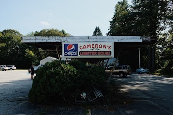 Building With Cameron's Lobster House Signage