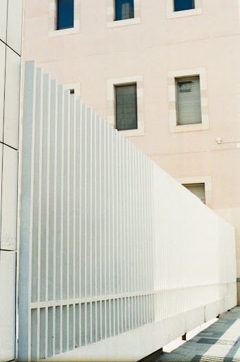 Building With White Iron Fence