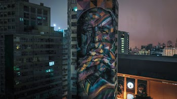 buildings at night