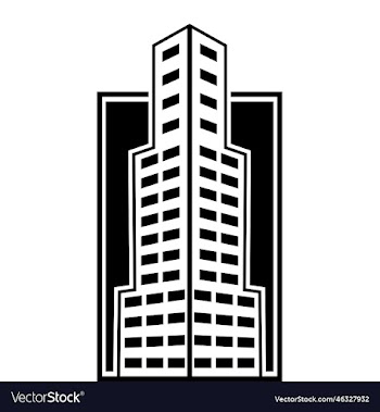 buildings cityscape isolated icon