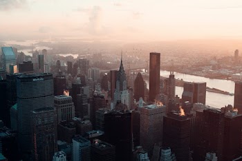 Buildings During Golden Hour