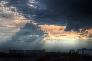 Buildings Under Gray Clouds