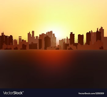  					Buildings vector image														
