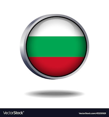 bulgaria flag button