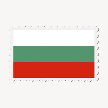 Bulgaria flag collage element, postage | Free PSD - rawpixel