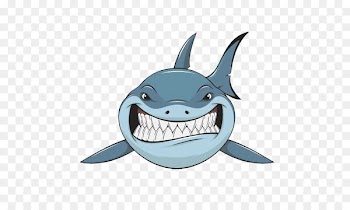 Bull shark Clip art - Cute shark 