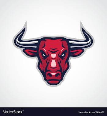 BULL vector image