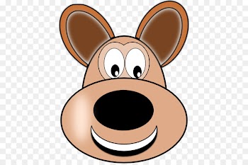 Bulldog Pug Puppy Smiley Clip art - Dog Face Clipart 