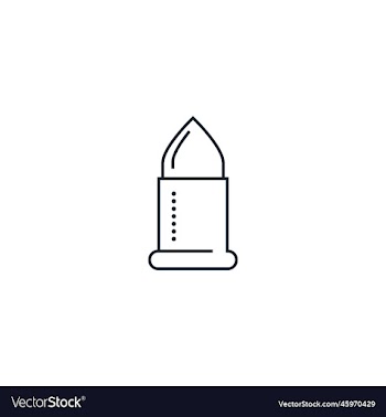 bullet creative icon from war icons collection