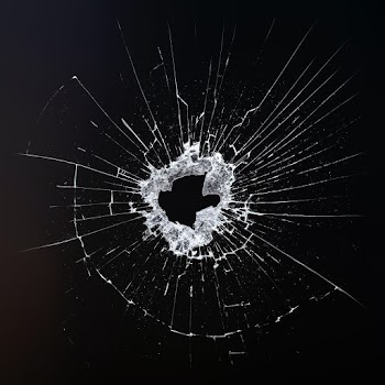 Bullet hole background psd on black… | Free stock illustration | High Resolution graphic